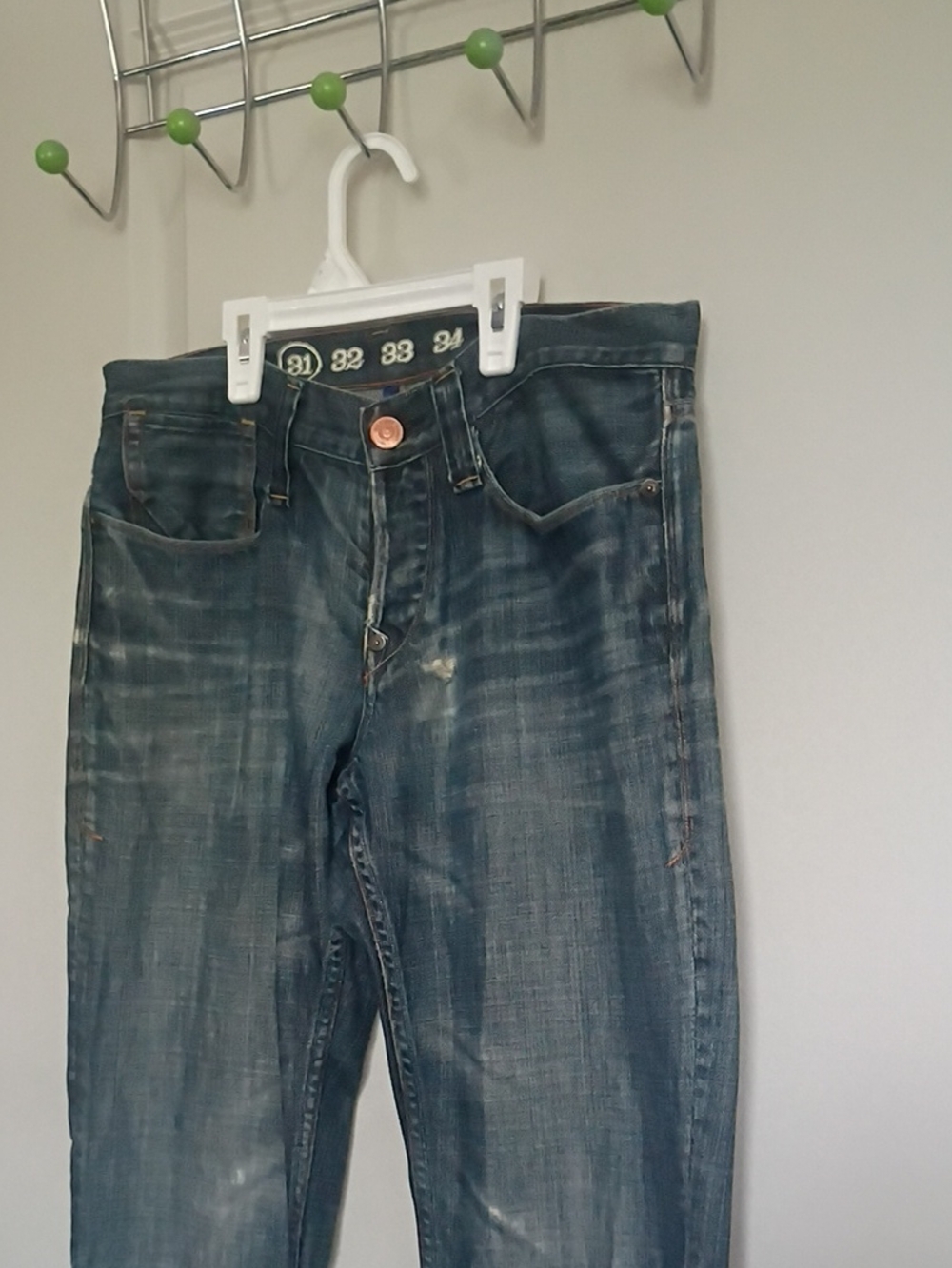 Earnest Sewn Women's Blue Washed Boot Cut Jeans